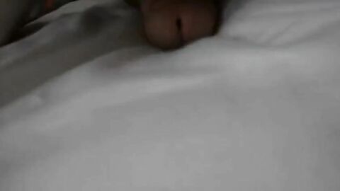 Twink Humps Pillow in Hotel Bed