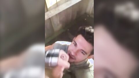 Cute Latin Hunk Sucks Big Cock and Eats Cum