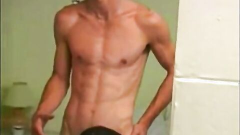 Straight Aussie's First Gay Blowjob Experience