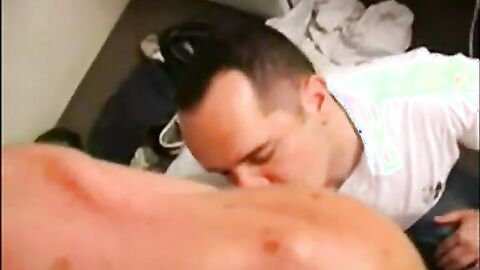 Straight Aussie's First Gay Blowjob Experience