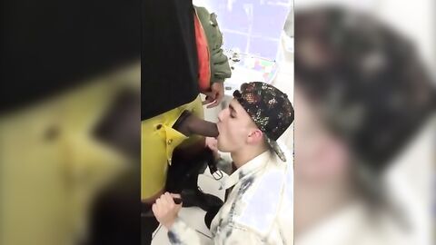 Daddy's Piss Drinking Twink in the Locker Room