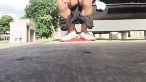 Public Masturbating Men