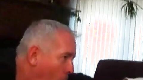 Daddy's Big Cock Swallowed by Horny Amateur