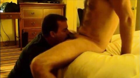Amateur Big Cock Blowjob and Intense Cum