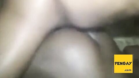 Amateur Black Bareback Creamy Fuck