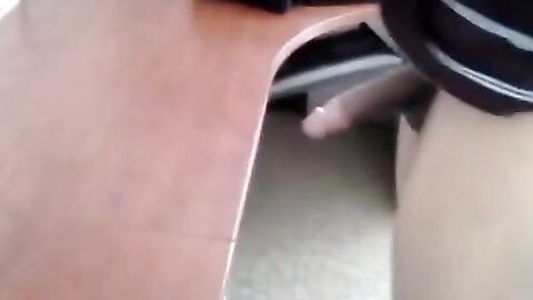 Muscled Black Couple's Anal Adventure in the Office