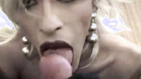 Sissy Dirty Talk and Big Cock Blowjob