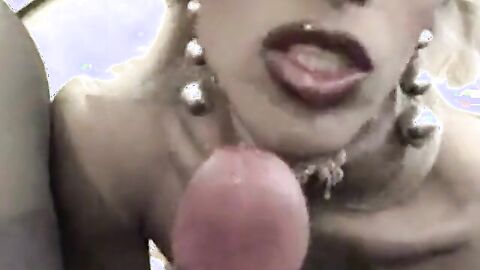 Sissy Dirty Talk and Big Cock Blowjob