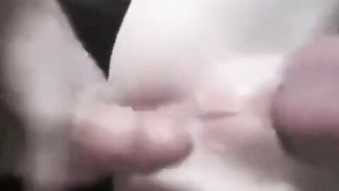 Smooth Bareback with Big-Cocked Amateur Hunk
