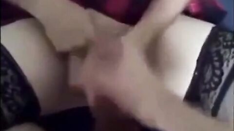 Daddy and Twink Make Amateur CD Cum