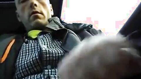 Wanking in the Car