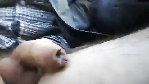 Wanking in the Car