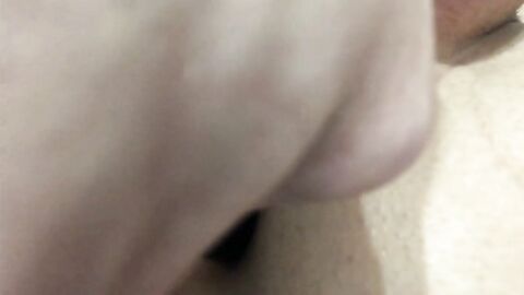 Skinny Twink Gapes His Virgin Hole With Dildo