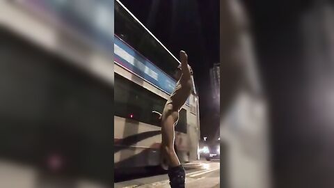 Exhibitionist Twinks Masturbating Outdoors