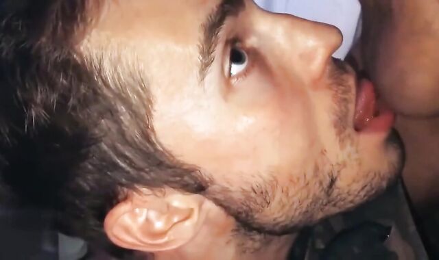 Twink Takes Big Cock Bareback in Russian Underground