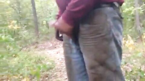 Big-Cock Daddy's Outdoor Adventure