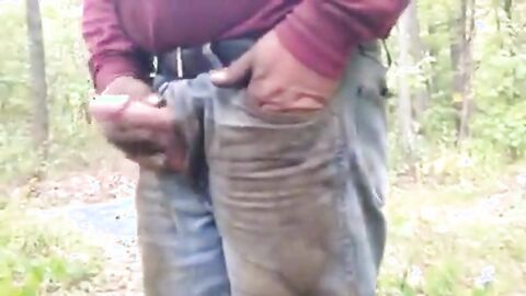 Big-Cock Daddy's Outdoor Adventure
