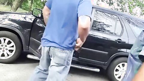 Sucked by a Bear Outdoors