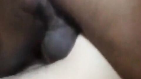 Big Black Cock Barebacks a Tight White Hole