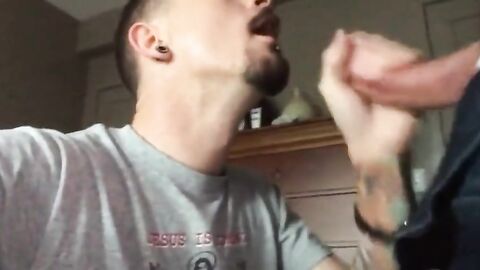 Preacher's Dirty Little Secret: Spanked & Sucked by a Horny Amateur