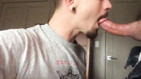 Preacher's Dirty Little Secret: Spanked & Sucked by a Horny Amateur