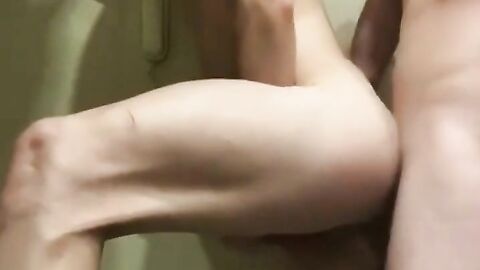 Twink Bareback Anal on Webcam