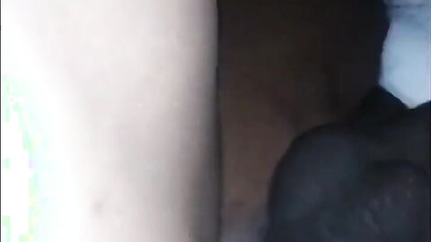 Big Black Cock Barebacks Amateur's Bussy