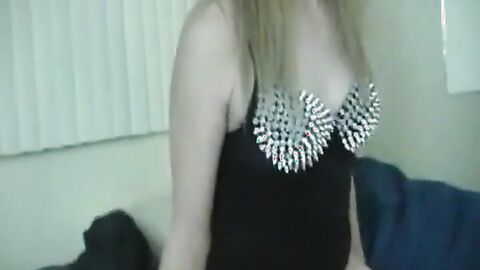 Crossdresser Rides Hard Cock