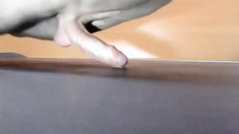 Twink Pushup Humping to Orgasm