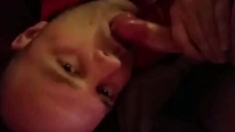 Straight Twink Takes First Cum Load from Buddy