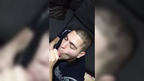 Gay Latin Amateur Blowjob
