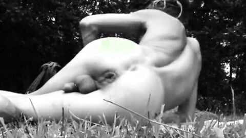 Outdoor Anal Adventure with a Twink Slut