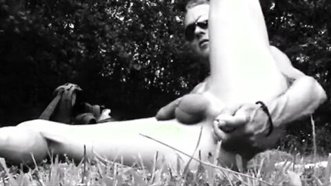 Outdoor Anal Adventure with a Twink Slut