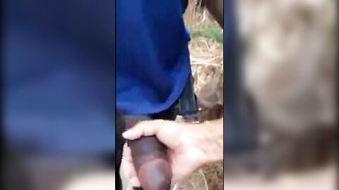 Black Cock Masturbation Solo