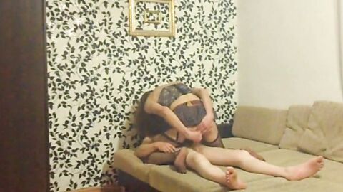 Bareback Amateur Anal with a Twink Crossdresser