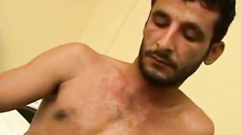 Big-Cocked Turkish Man Masturbating Solo
