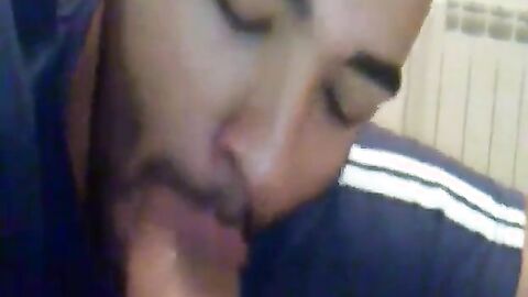 Arab tenant sucks big cock to avoid rent
