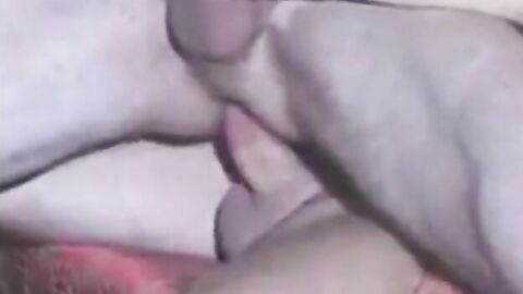 Deep Bareback Fuck with Two Older Men