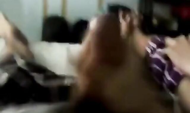 Big-cocked twink cousins jerk off and cum in bed together.