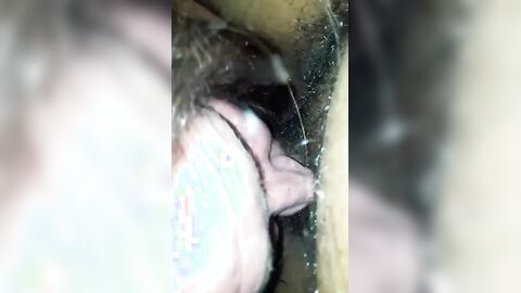 Crossdresser with Nice Titties Sucks a BBC