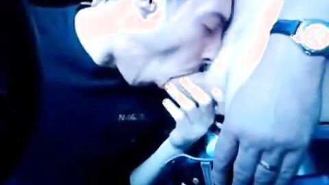 Sucking my Big Cock in his Car at the Park