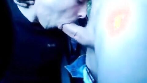 Sucking my Big Cock in his Car at the Park