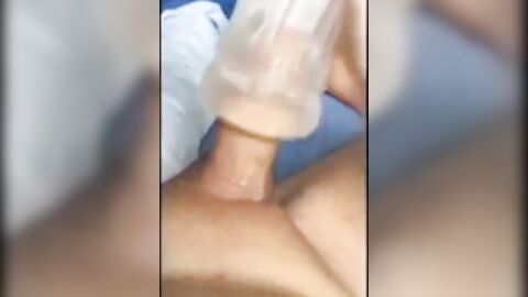 Femboy Robin Quinn's Fleshlight Fun