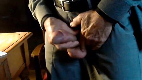 Mature Daddy's Solo Show