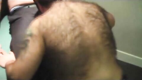 Bear Son's Cuddle with Daddy Bear