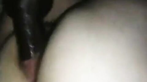 Interracial Amateur Gay Sex: Black on White