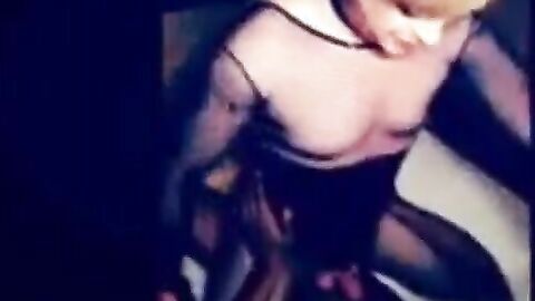 Older Crossdresser Rides BBC