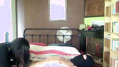 Masked Man Fucks Amateur Crossdresser