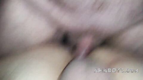 Bareback Bear Fucks Twink, Cums Hard