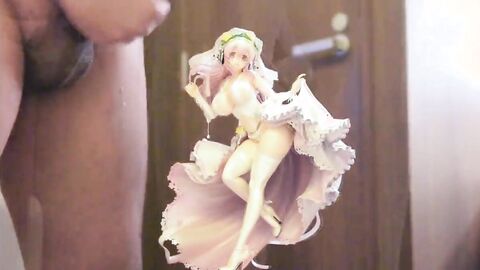 Bukkake Wedding: Asian Group Sex with Sonico Figure